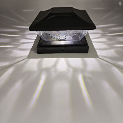TOYA Solar LED Light 4.5W/230V 3000/6500K 600 mAh IP44 black
