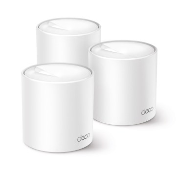 TP-Link - 3-Pack Wi-Fi 6 Mesh System for Whole-Home Coverage