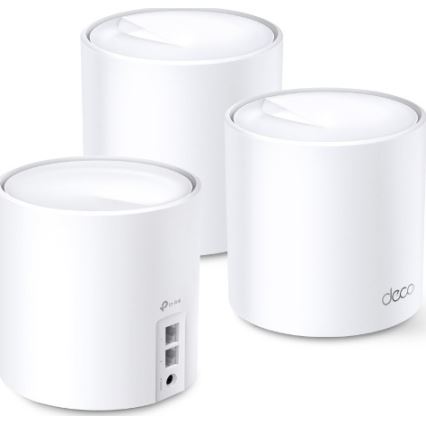 TP-Link - 3-Pack Wi-Fi 6 Mesh System for Whole-Home Coverage