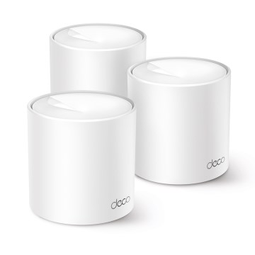 TP-Link - 3-Pack Wi-Fi 6 Whole-Home Mesh System Deco X10