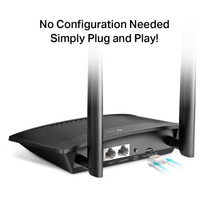 TP-Link - 300 Mbps Wireless N 4G LTE Wi-Fi Router TL-MR100