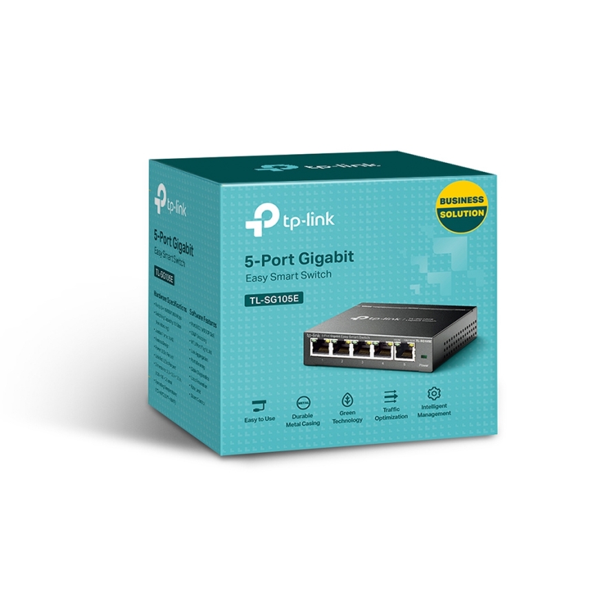 TP-Link - 5-Port Gigabit Easy Smart Switch