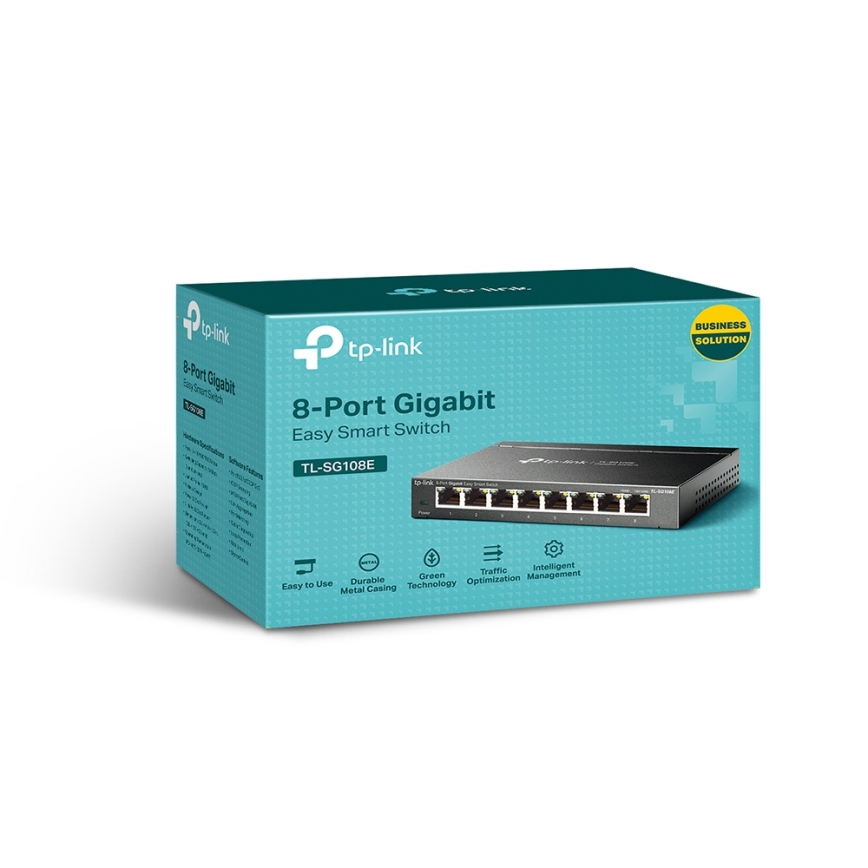 TP-Link - 8-Port Gigabit Easy Smart Switch