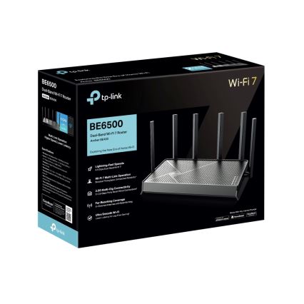 TP-Link Archer BE400 Dual-Band Wi‑Fi 7 Router