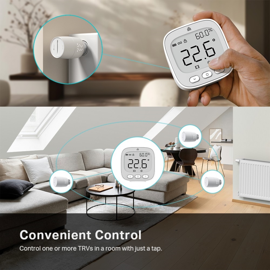 TP-Link - Digital Thermostat 2xAAA