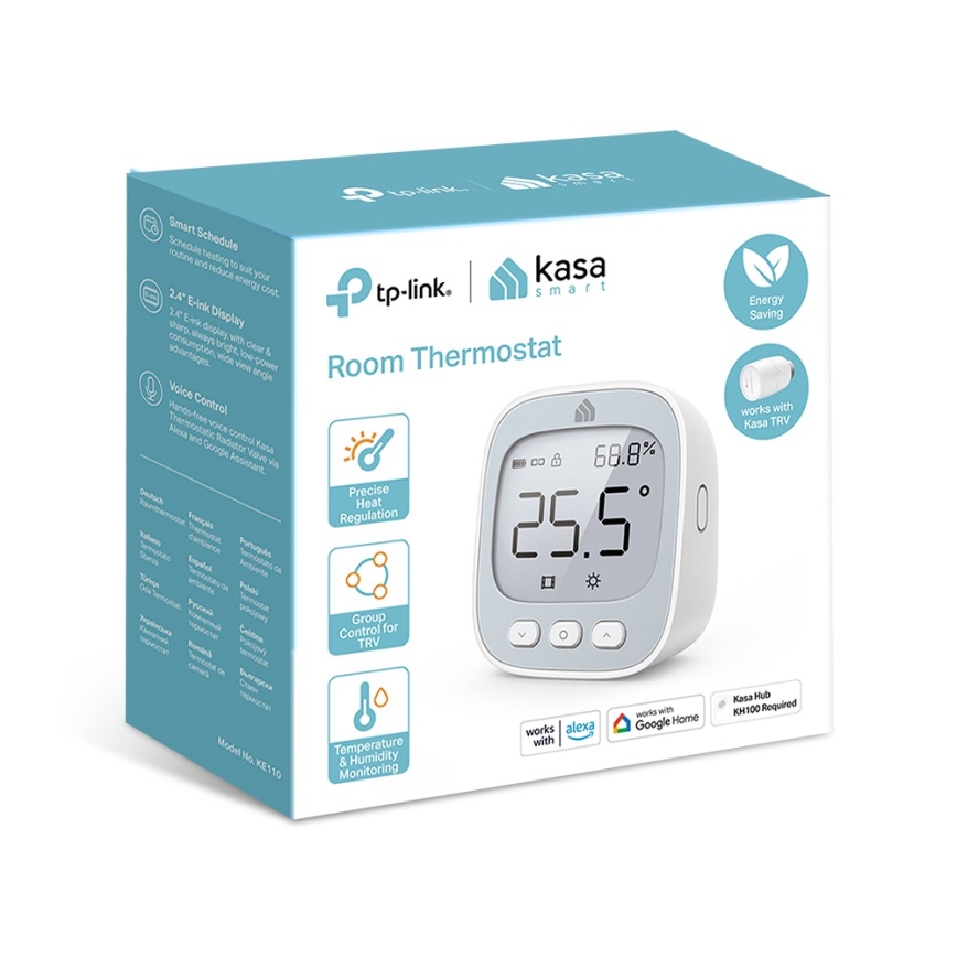 TP-Link - Digital Thermostat (2×AAA)