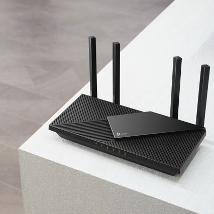TP-Link - Dual-Band Multigigabit Wi-Fi 6 Router with 2.5 Gbps Port