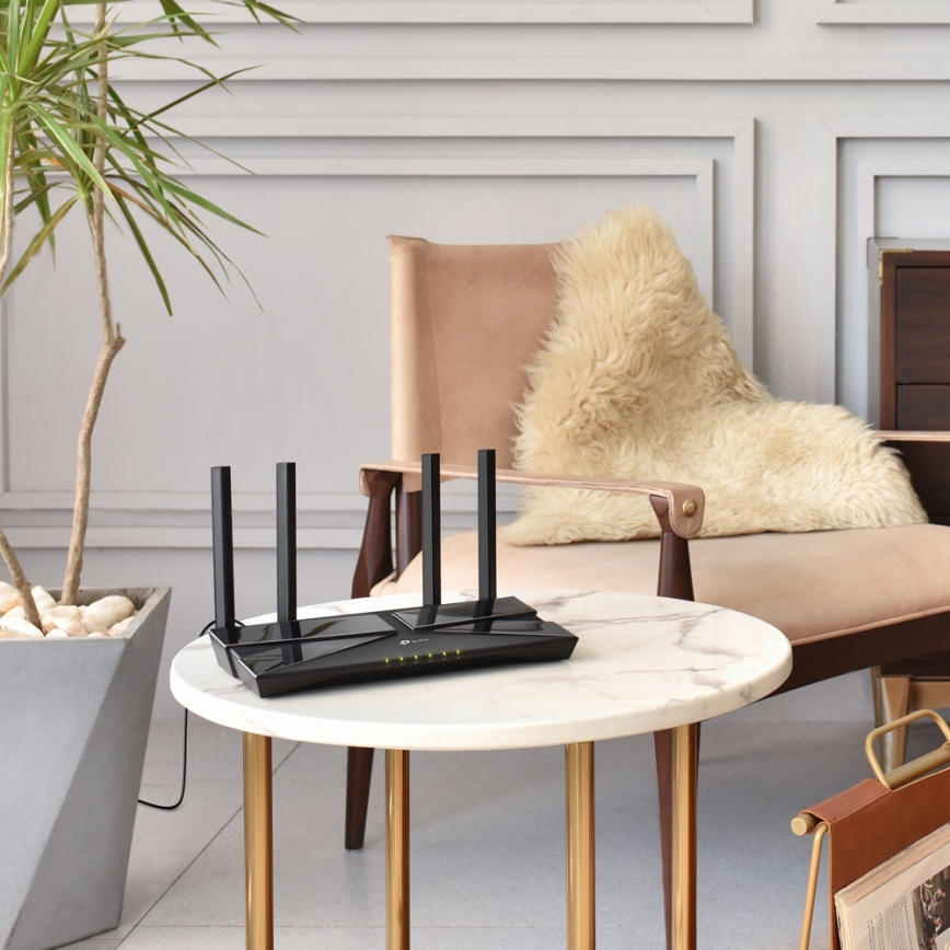 TP-Link - Dual-Band Wi-Fi 6 Router