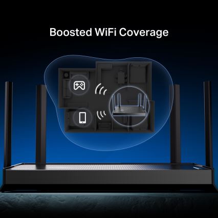 TP-Link - Dual-Band Wi-Fi 7 Router