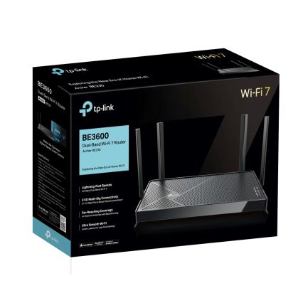 TP-Link - Dual-Band Wi-Fi 7 Router