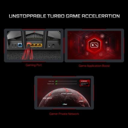 TP-Link - Gaming dual-band Wi-Fi 7 router