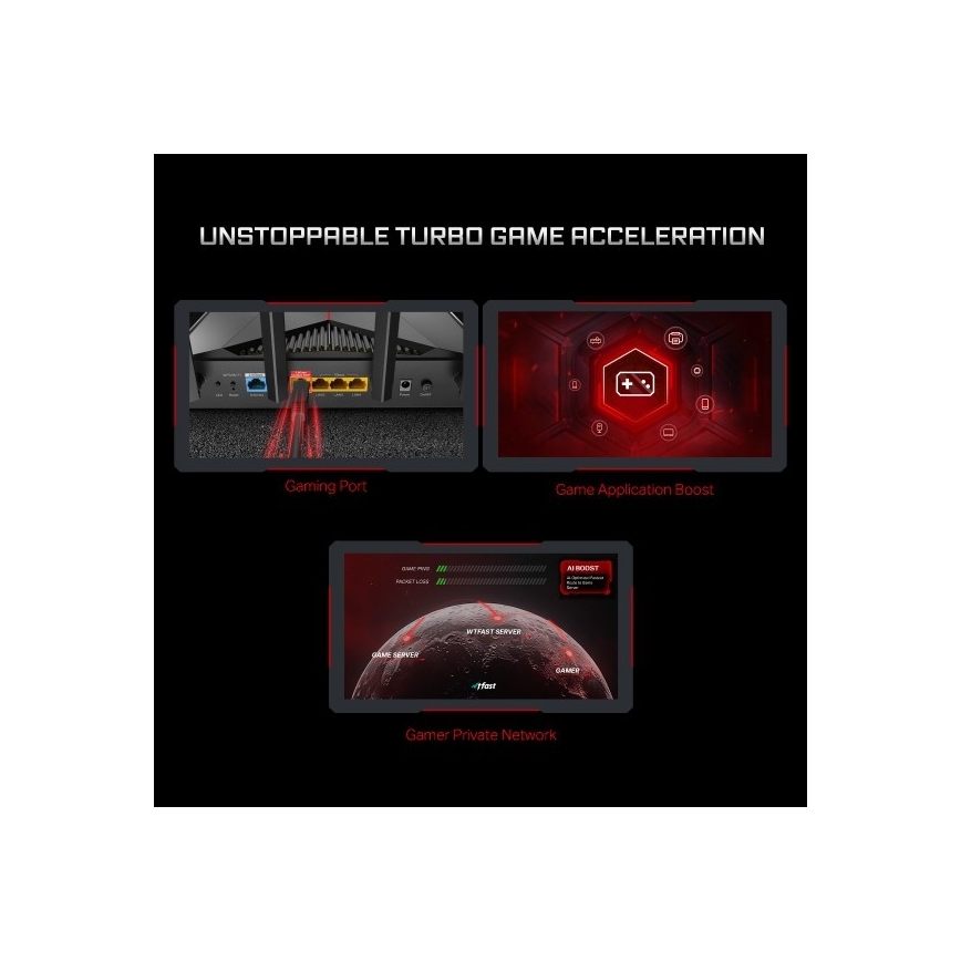 TP-Link - Gaming dual-band Wi-Fi 7 router