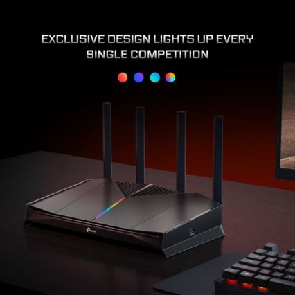TP-Link - Gaming dual-band Wi-Fi 7 router