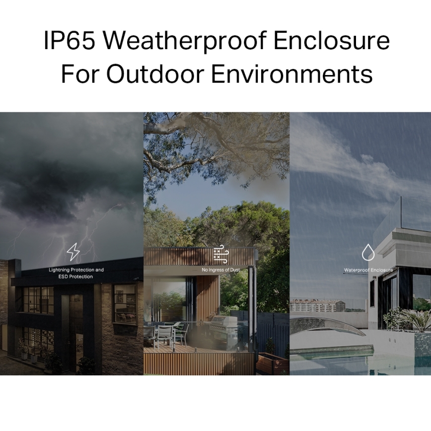 TP-Link - Indoor/Outdoor Mesh System with Wi-Fi 6