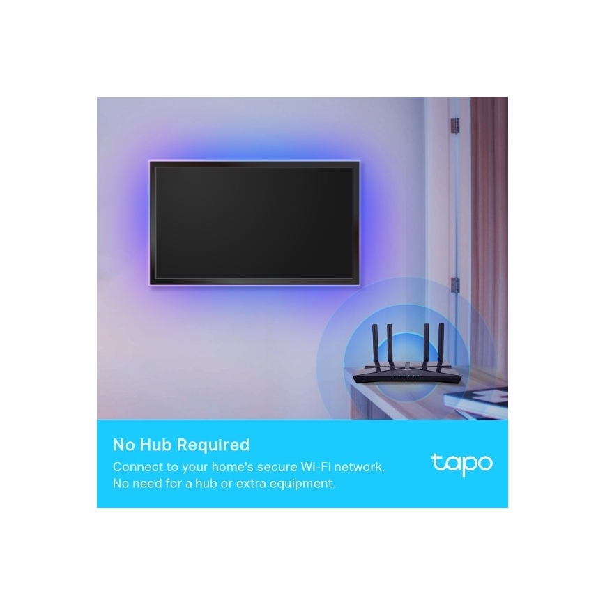 TP-Link - LED RGBW Dimmable Strip 5 m, 24W, 230V, Wi-Fi