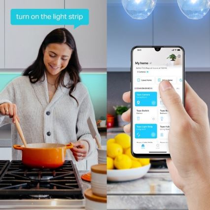 TP-Link - LED RGBW Dimmable Strip 5 m LED/20.5W/230V Wi-Fi