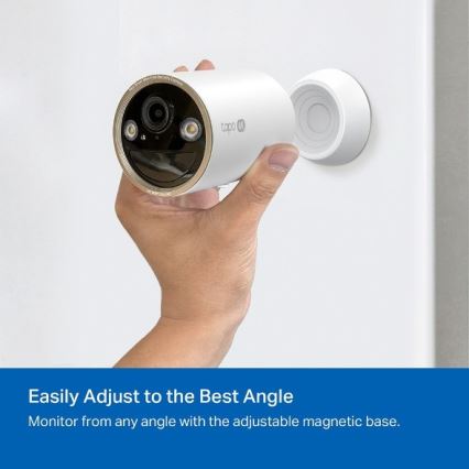 TP-Link - Outdoor Camera with Sensor, 10,000 mAh Battery, IP66, Wi-Fi