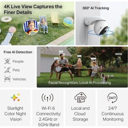 TP-Link - Outdoor IP66 Wi-Fi Camera