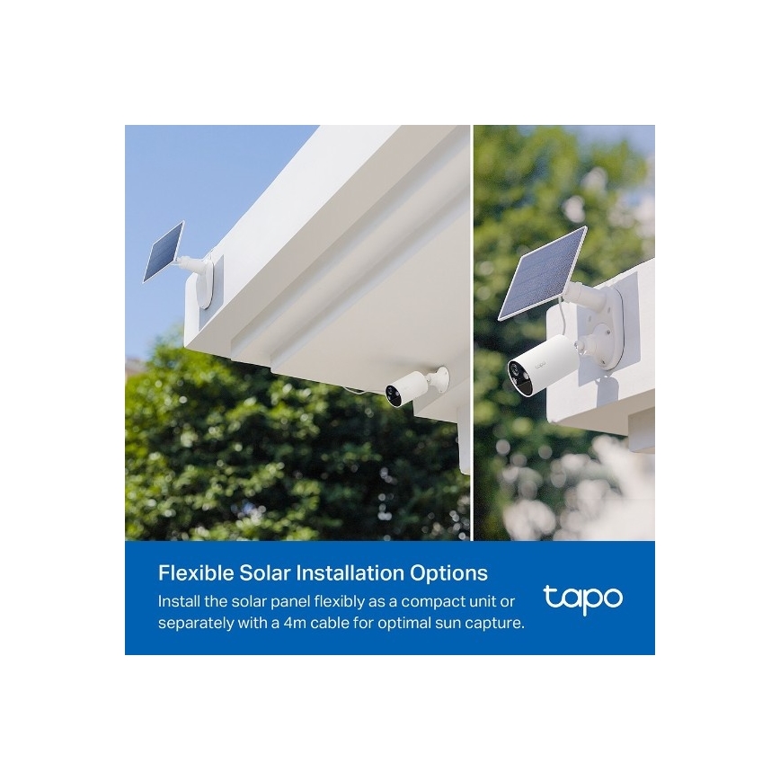 TP-Link - Outdoor Solar Camera IP65 Wi-Fi