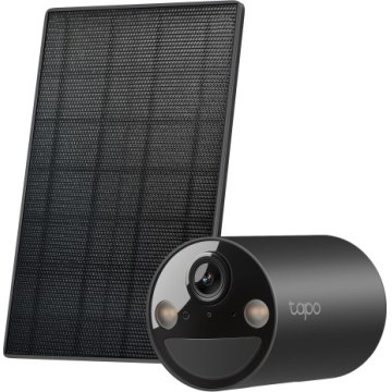 TP-Link - Outdoor Solar Camera with Sensor, IP65-rated, Wi-Fi