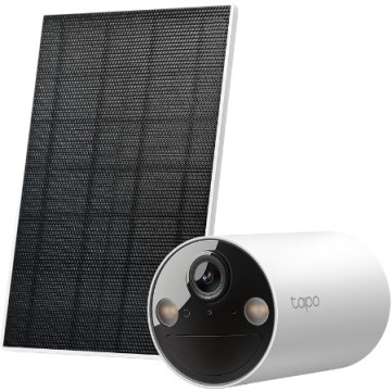 TP-Link - Outdoor Solar Camera with Sensor, IP65, Wi‑Fi