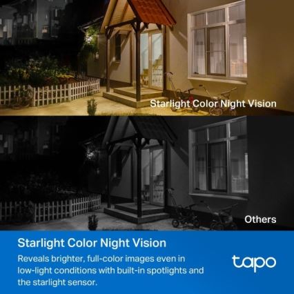 TP-Link - Outdoor Solar Camera with Sensor, IP66, Wi-Fi