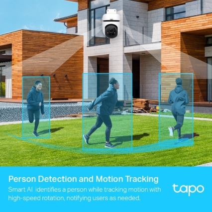 TP-Link - Outdoor Wi-Fi Camera with Sensor, IP65