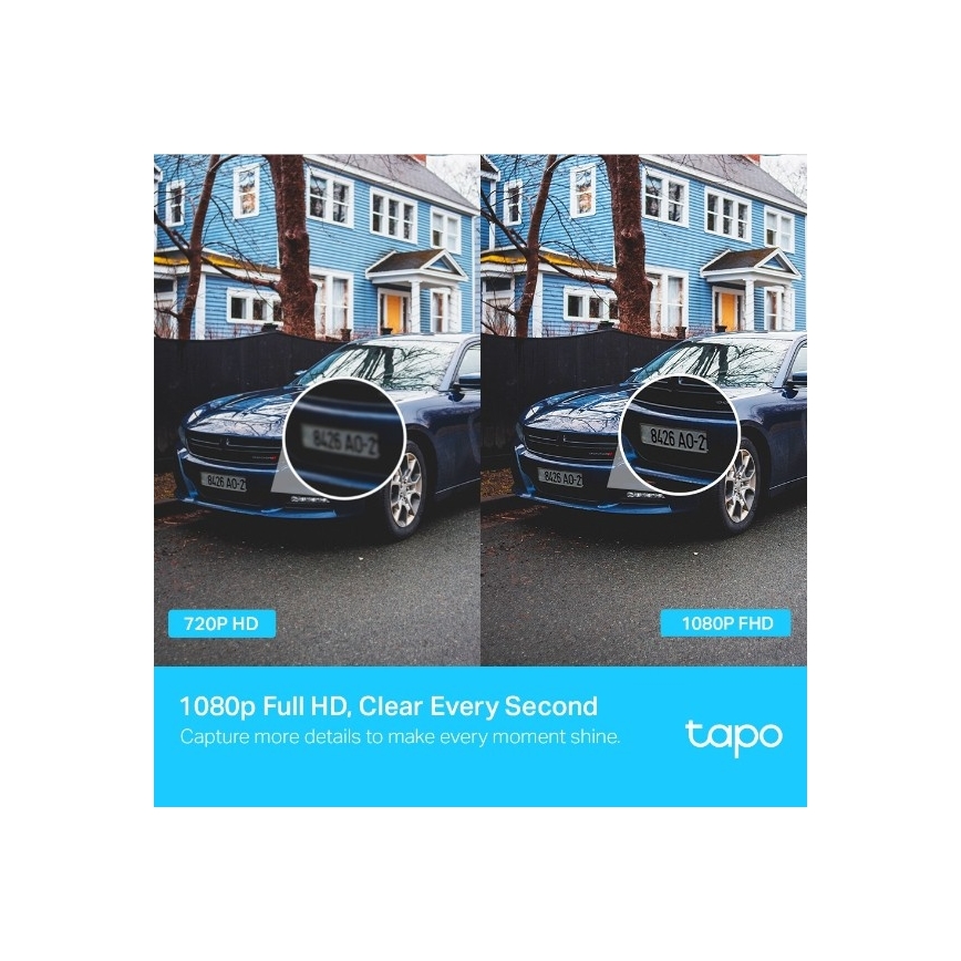 TP-Link - Outdoor Wi-Fi Camera with Sensor, IP65
