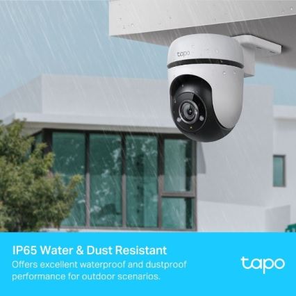TP-Link - Outdoor Wi-Fi Camera with Sensor, IP65