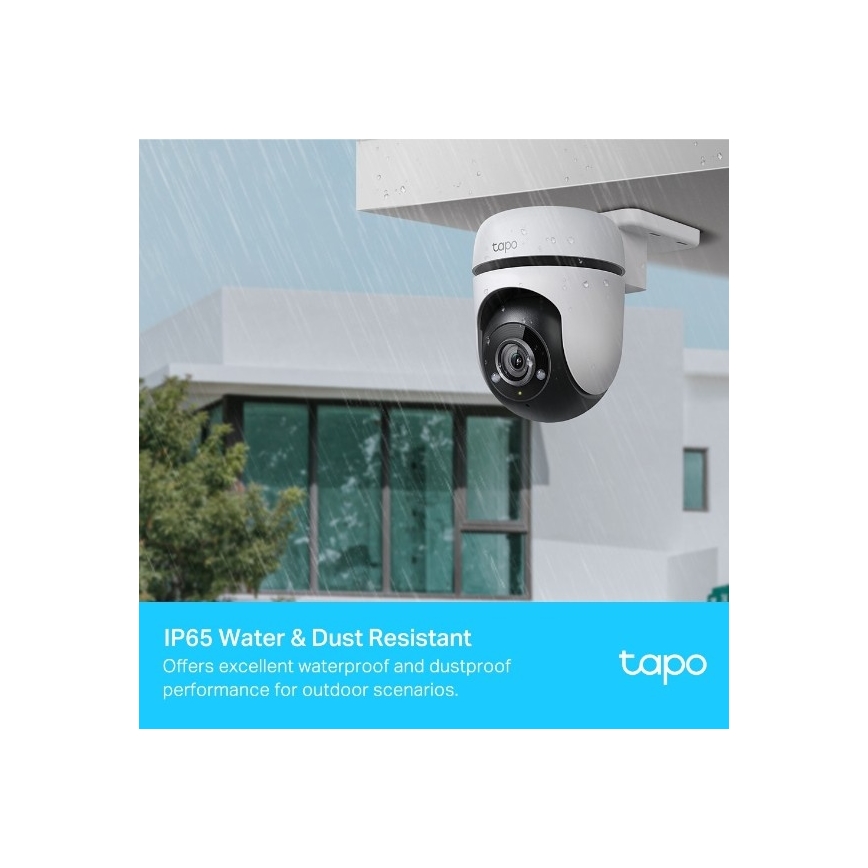 TP-Link - Outdoor Wi-Fi Camera with Sensor, IP65