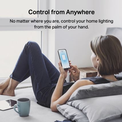 TP-Link - Smart Dual-Button Light Switch 2xAAA Wi-Fi