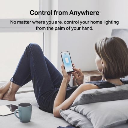 TP-Link - Smart Light Switch 2xAAA Wi-Fi