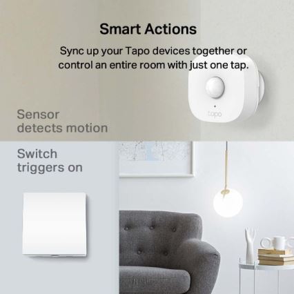 TP-Link - Smart Light Switch 2xAAA Wi-Fi
