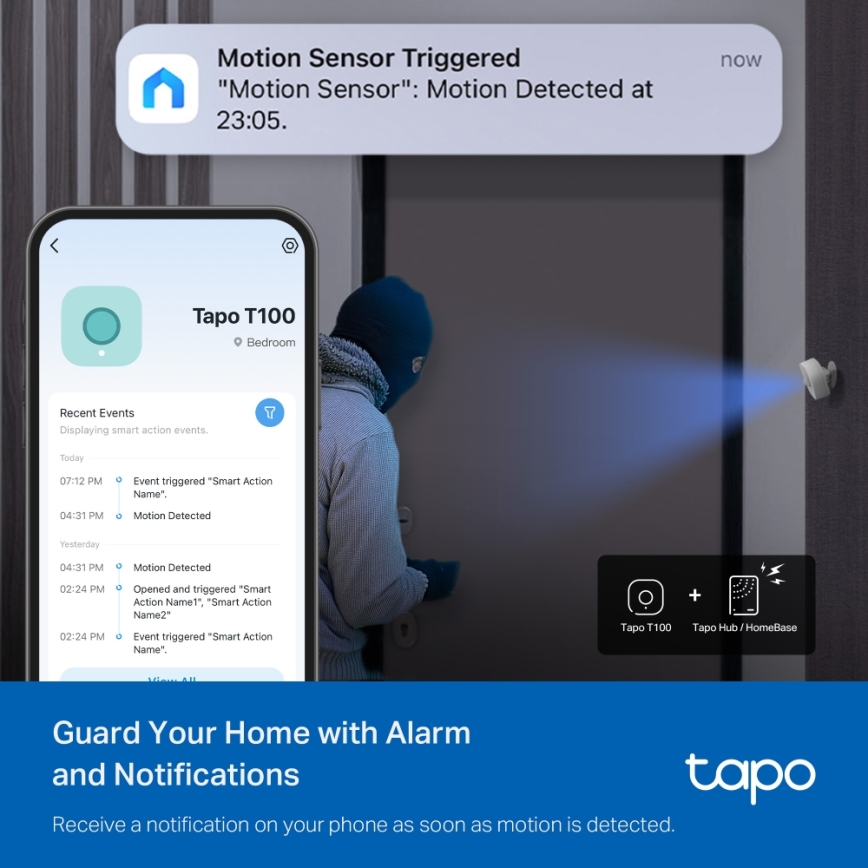 TP-Link - Smart Motion Sensor 1xCR2450 Wi-Fi
