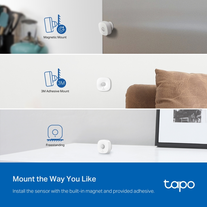 TP-Link - Smart Motion Sensor 1xCR2450 Wi-Fi