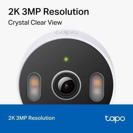 TP-Link - Smart Outdoor Camera 3MP 5V Wi-Fi