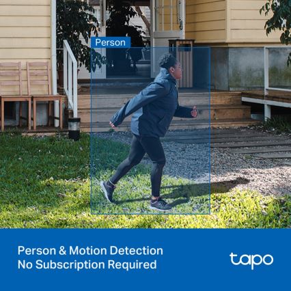 TP-Link - Smart Outdoor Camera 3MP 5V Wi-Fi