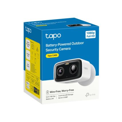 TP-Link - Smart Outdoor Camera IP65 5V Wi-Fi