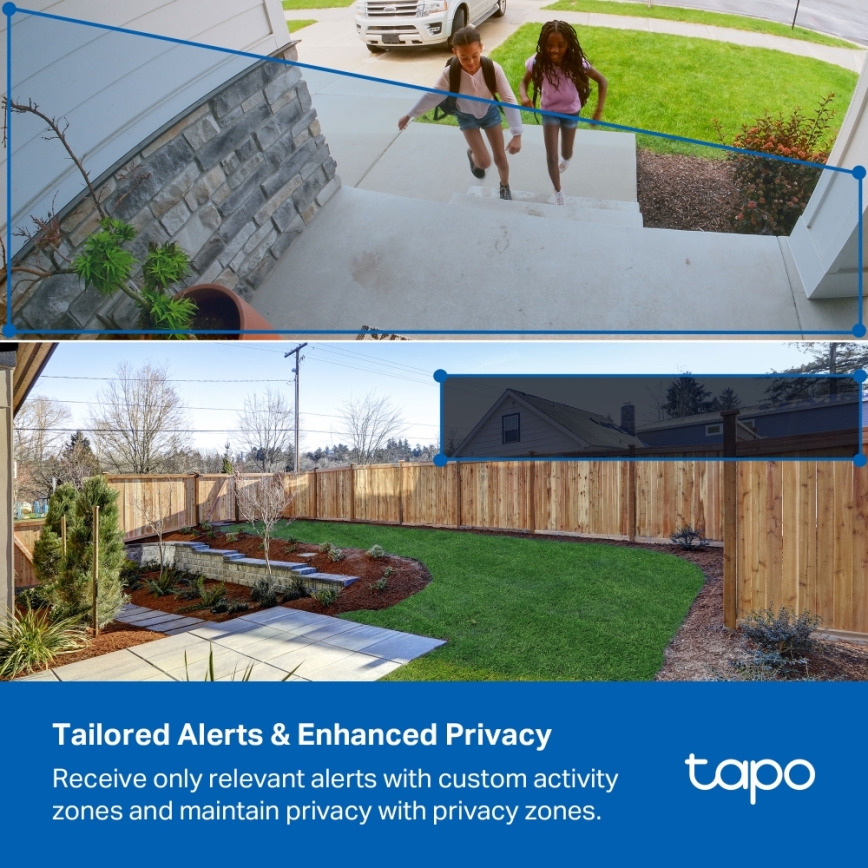 TP-Link - Smart Outdoor Camera IP65 5V Wi-Fi