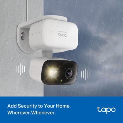 TP-Link - Smart Outdoor Camera IP65 Wi‑Fi Tuya