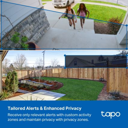 TP-Link - Smart Solar Camera 5200 mAh 5V IP65