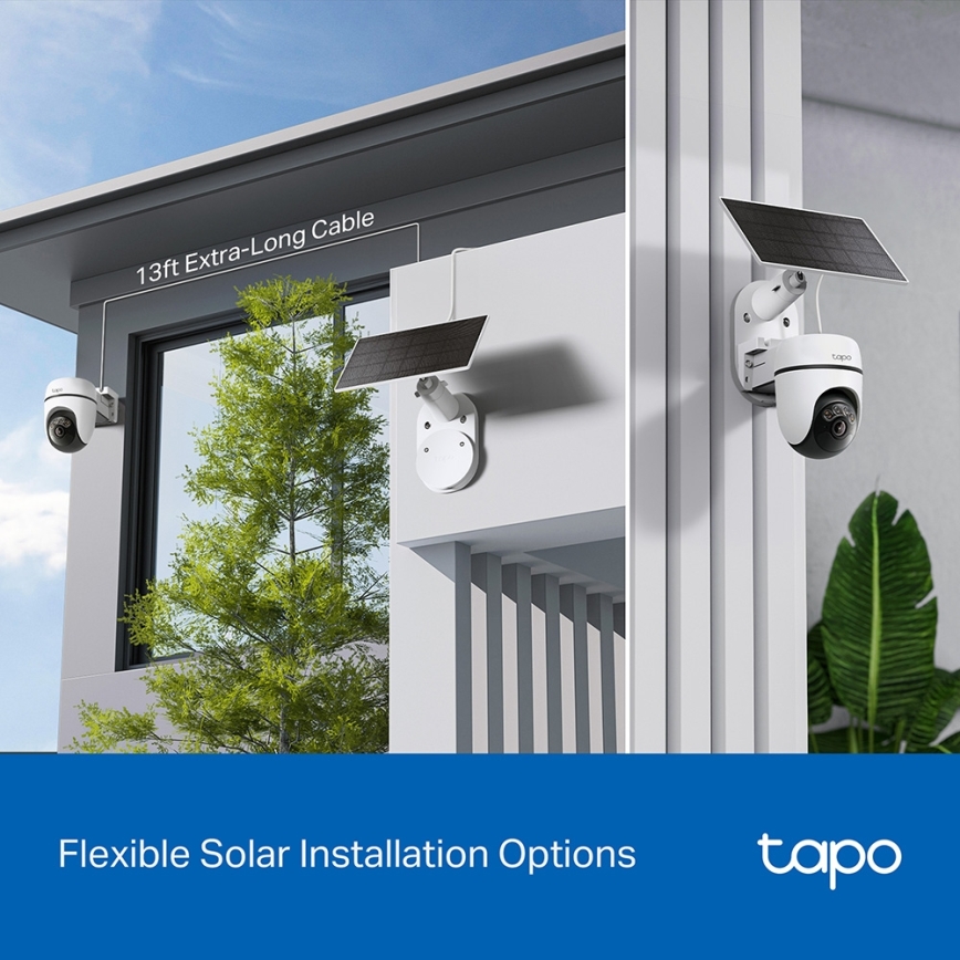 TP-Link - Smart Solar-Powered Camera 5V IP65
