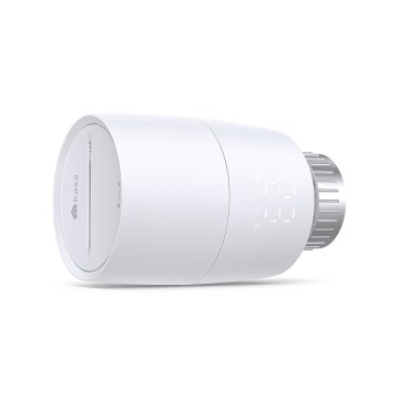 TP-Link - Smart Thermostatic Radiator Valve with LCD Display 2xAA Tuya