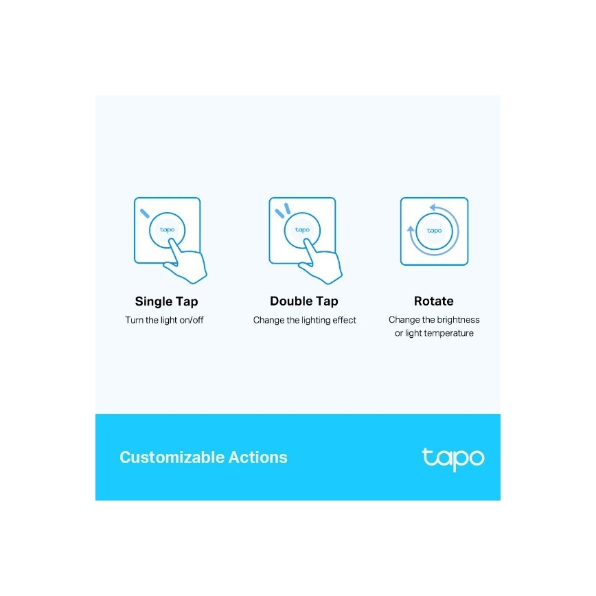 TP-Link - Smart Touch Dimmer 1xCR2032