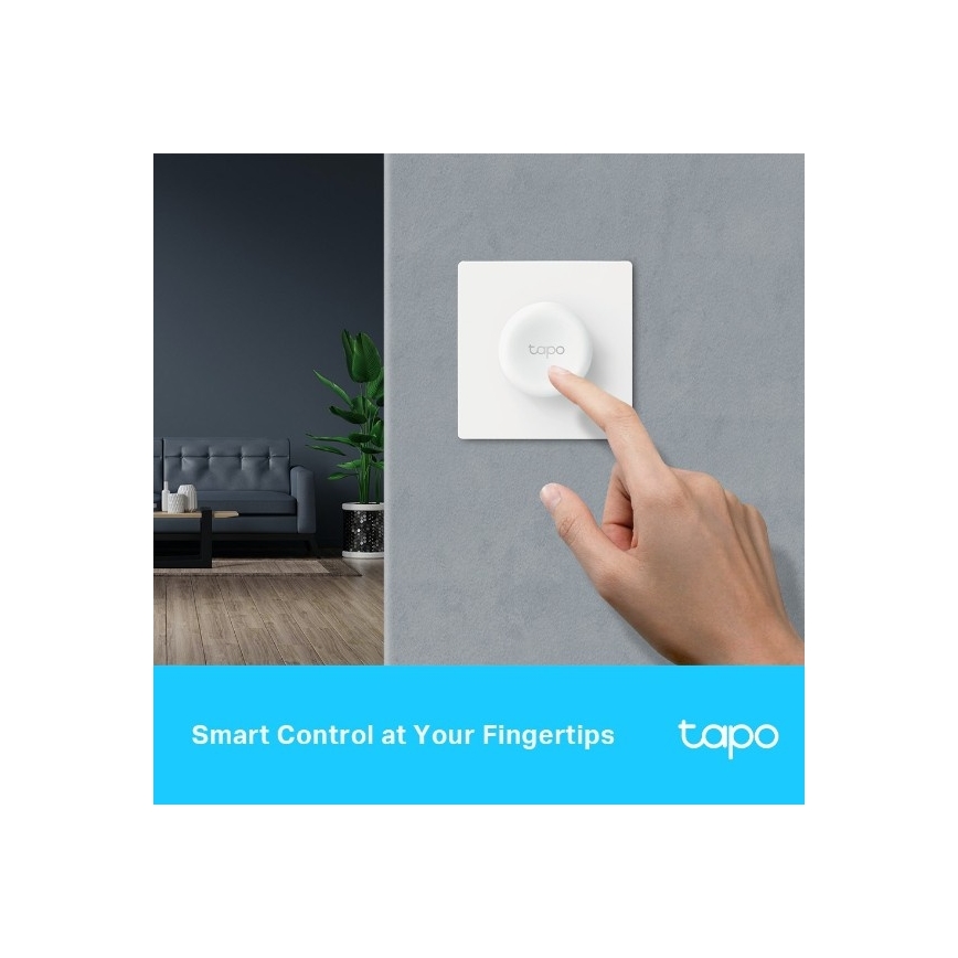 TP-Link - Smart Touch Dimmer 1xCR2032 Wi-Fi