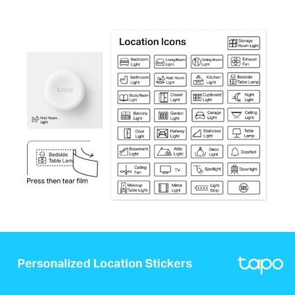 TP-Link - Smart Touch Dimmer 1xCR2032 Wi-Fi