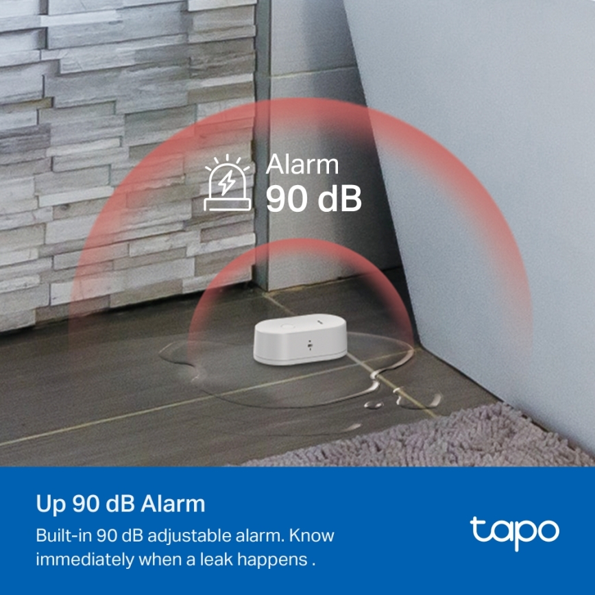 TP-Link - Smart Water Leak Sensor 2xAAA Wi-Fi