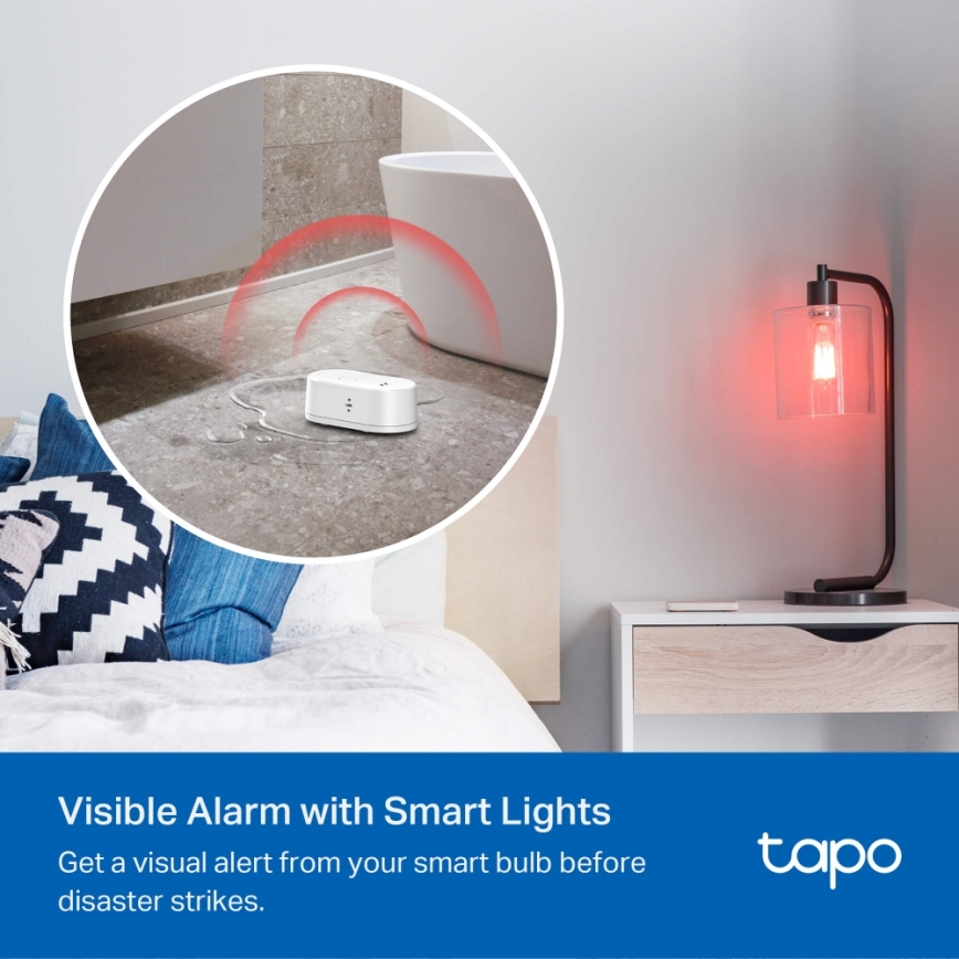 TP-Link - Smart Water Leak Sensor 2xAAA Wi-Fi