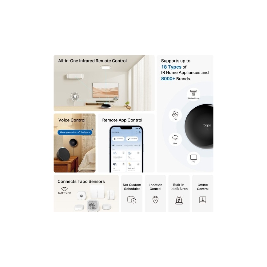 TP-Link - Smart Infrared Hub MATTER Wi-Fi