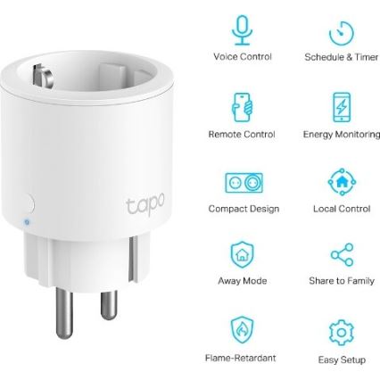 TP-Link - Wi-Fi Smart Plug F 3680W